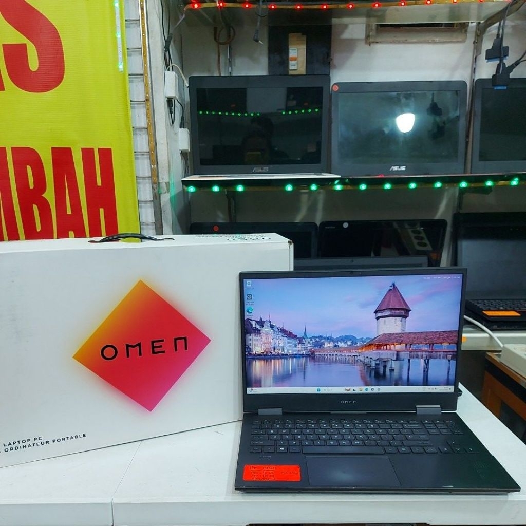 Laptop HP Omen 15-en0013AX AMD Ryzen 7 4800H with Radeon Graphics NVIDIA GeForce RTX 2060 RAM 16GB S
