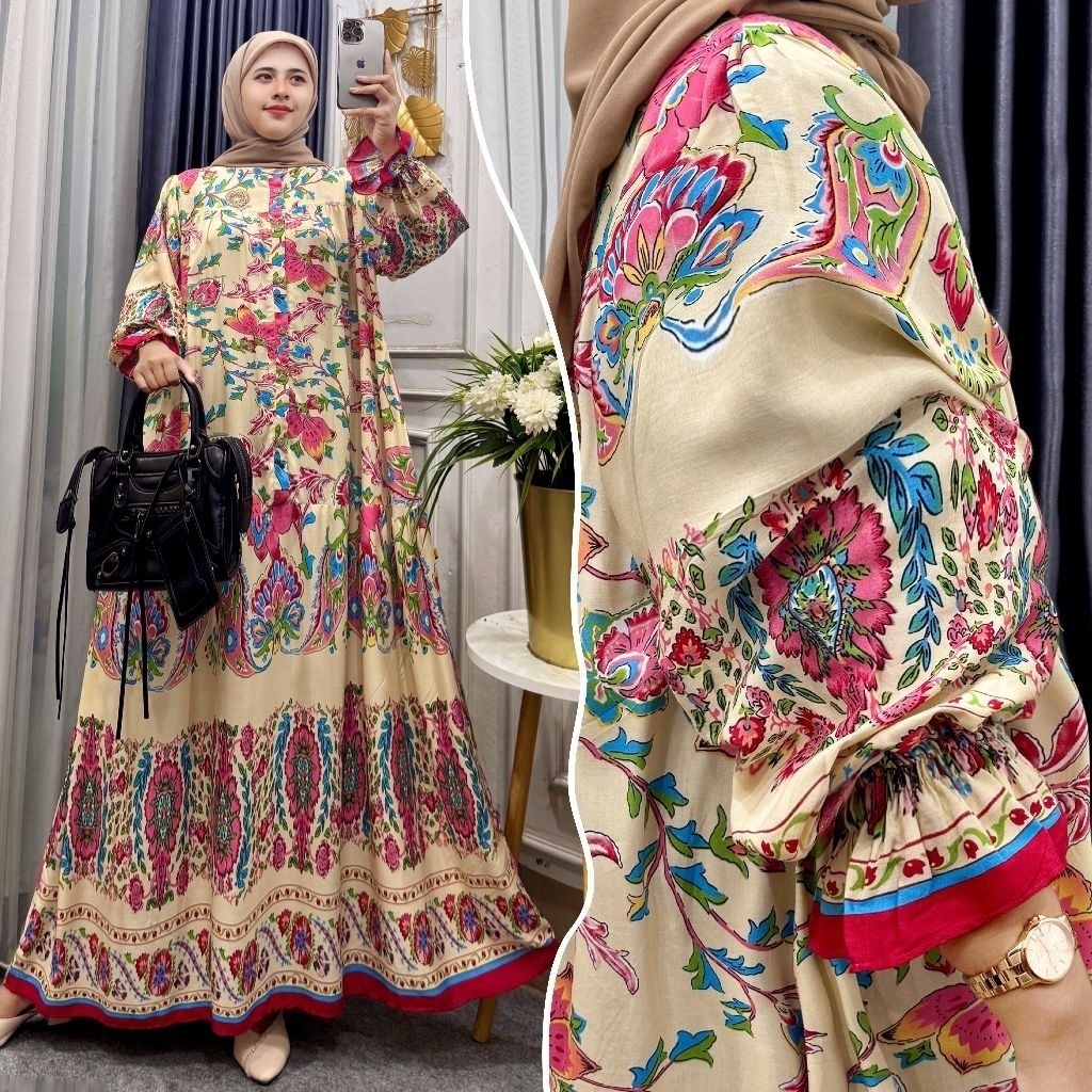 Daster Butik Mewah viral Bahan Rayon Premium Busuy