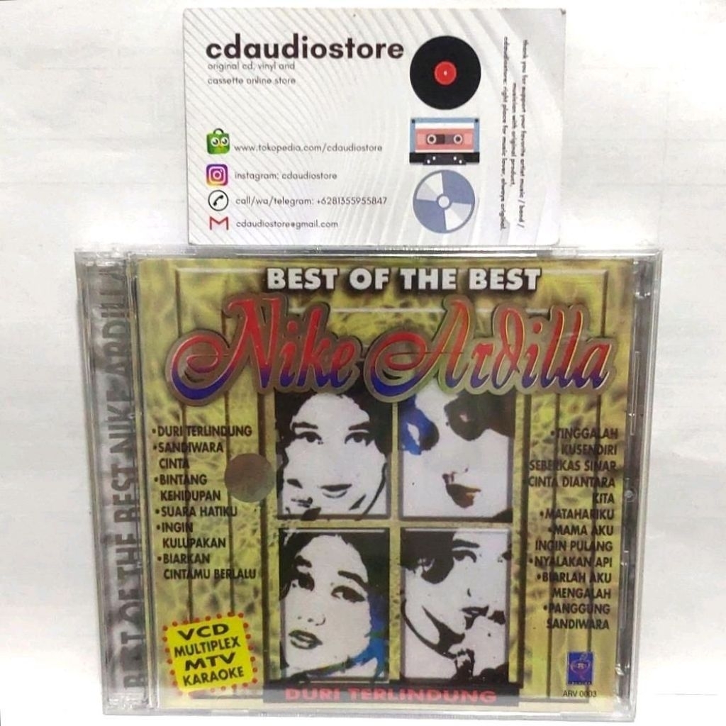 VCD NIKE ARDILLA - BEST OF THE BEST