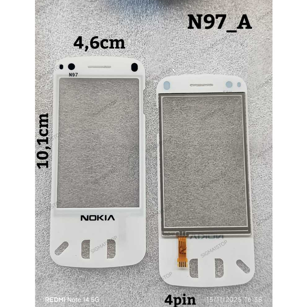 NOKIA N97 A REPLIKA LAYAR SENTUH TOUCH SCREEN TS NOKIA JADUL