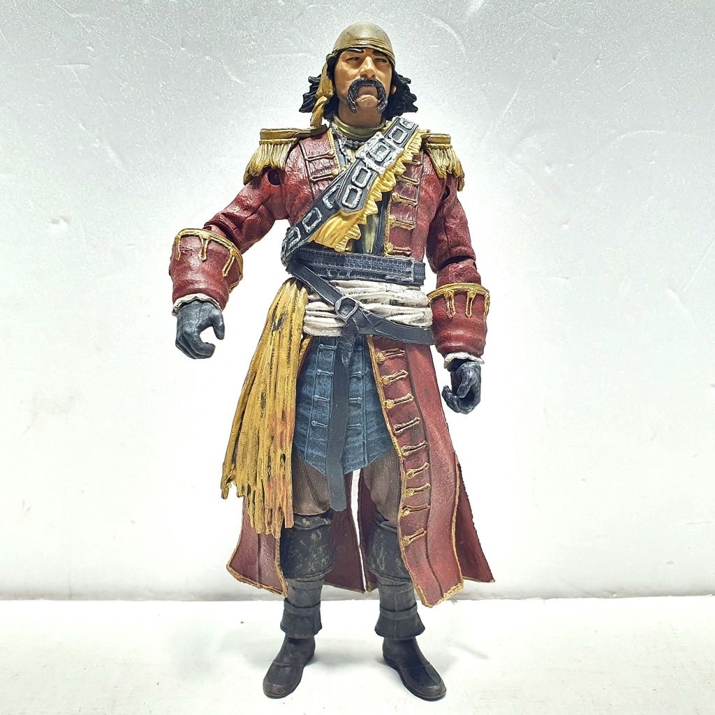 Mainan action figure McFarlane Toys Bartholomew "Black Bart" Roberts action figure from the Assassin