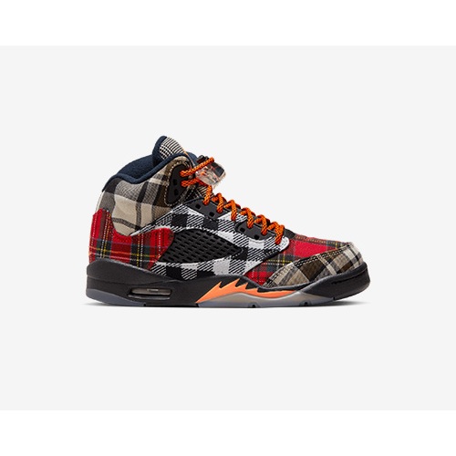 JORDAN 5 RETRO PLD (GS) "PLAID" FD4814-008