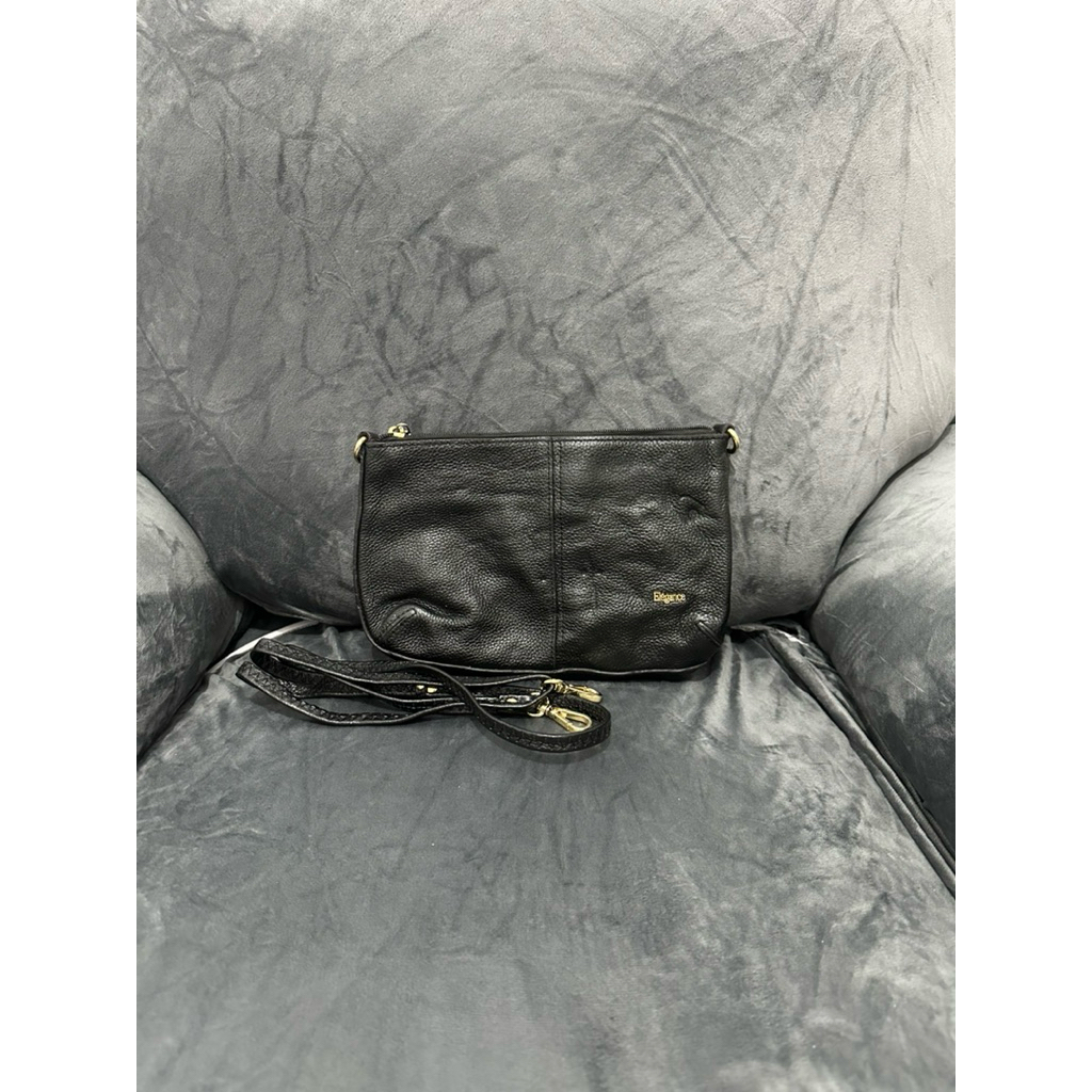 ELEGANCE FULL LEATHER SHOULDER BAG ORIGINAL PRELOVED