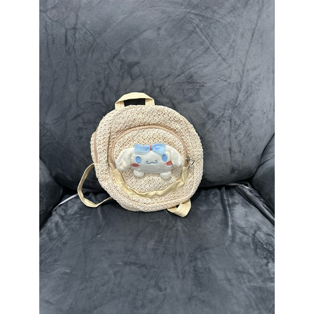 CINNAMOROL RAJUT RANSEL ANAK PRELOVED