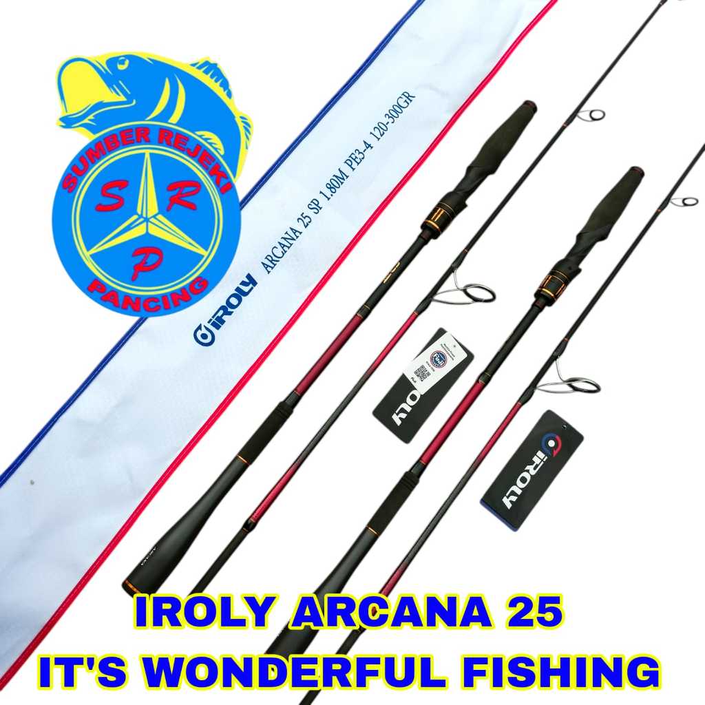 Joran Iroly Arcana Jigging Solid Carbon Fuji New