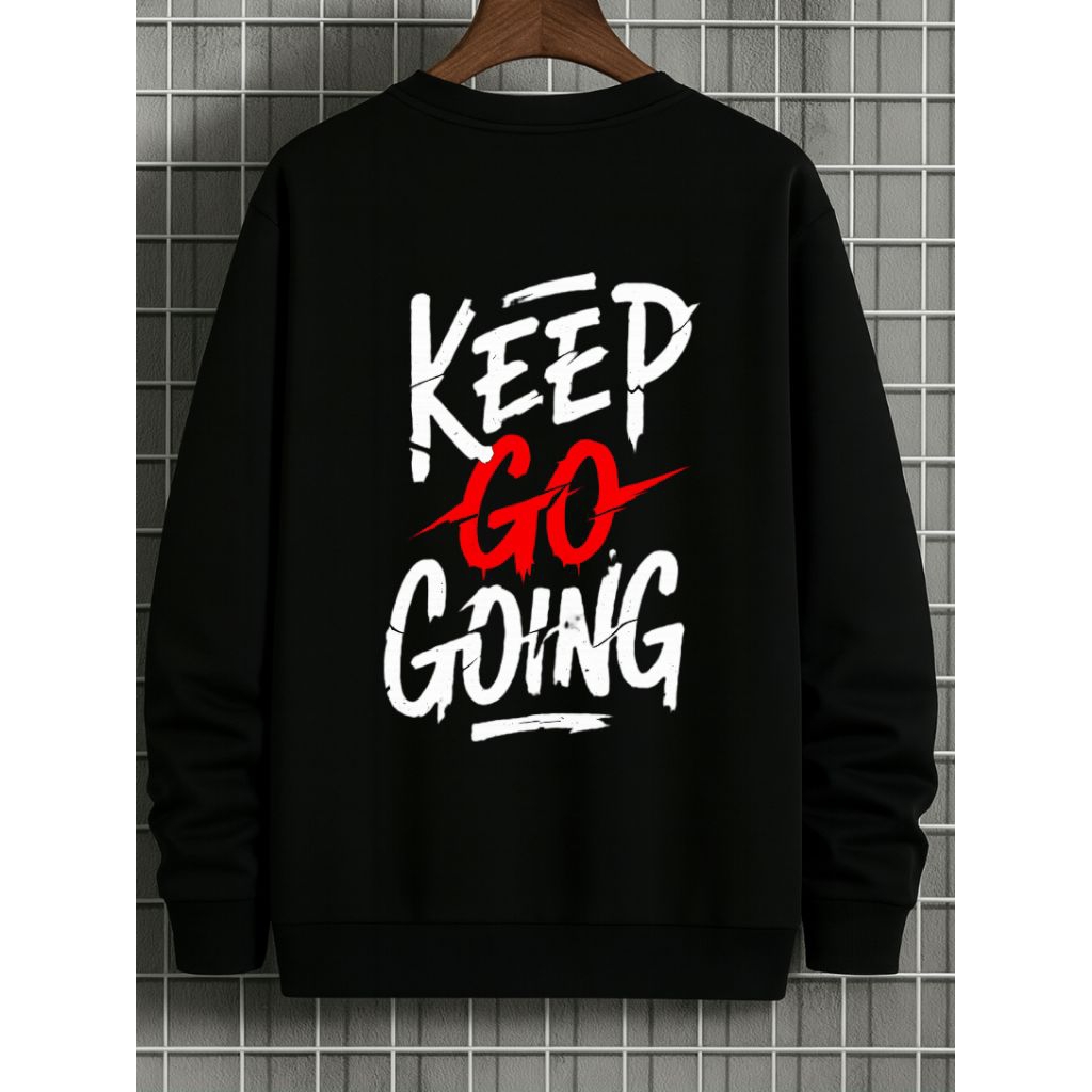 Sweater Crewneck Premium Terbaru Sablon Belakang