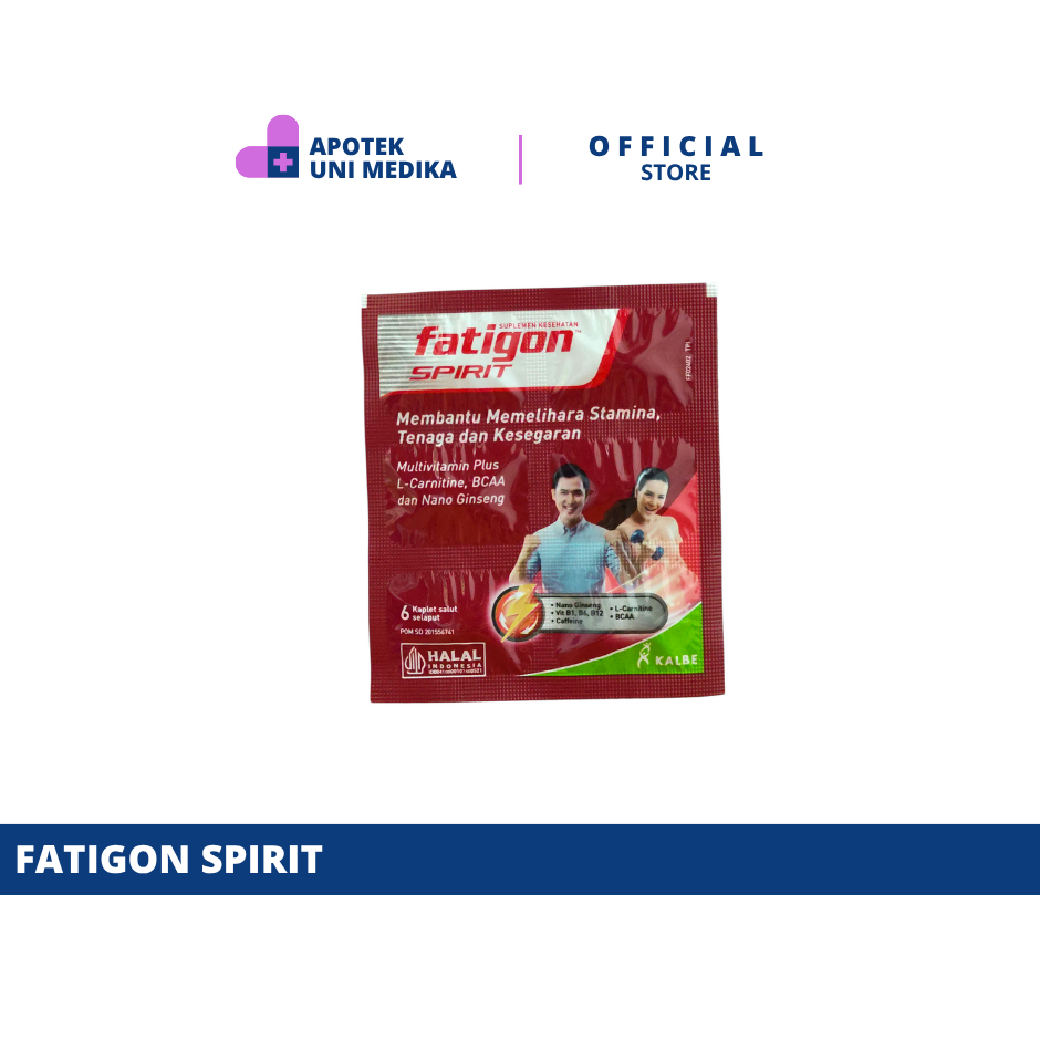 Fatigon Spirit Multivitamin 6 Kaplet