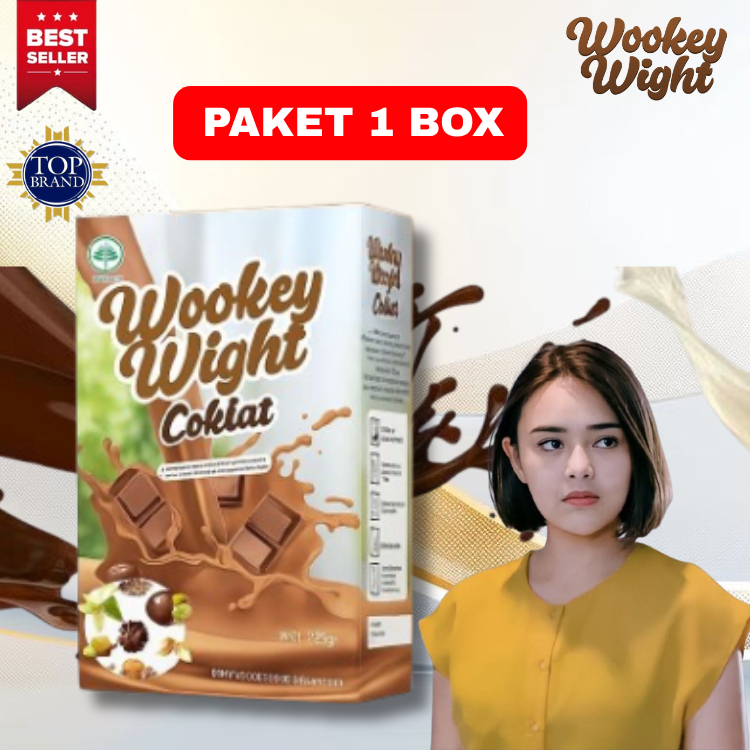 Wookey Wight Susu Penambah Berat Badan Permanen Rasa Cokelat