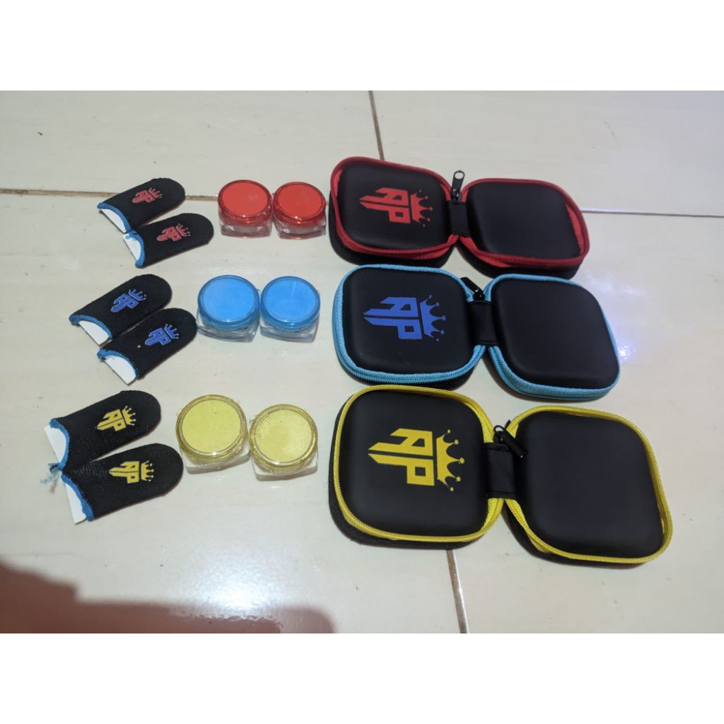 paket 3in1 sarung jempol AP king bedak AP king dompet AP king / paket 3in1/ sarung jempol AP king bo