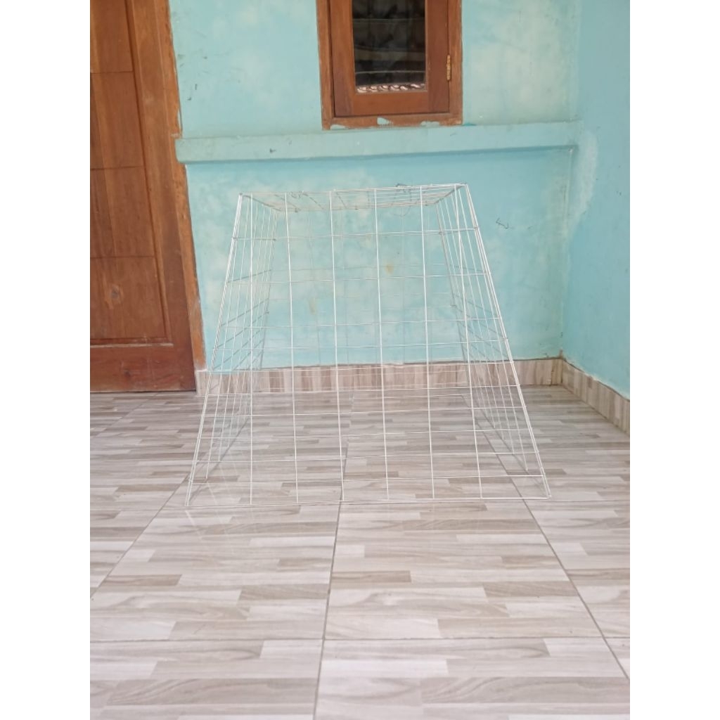 kurung jemuran ayam lipat kalpanis piramid