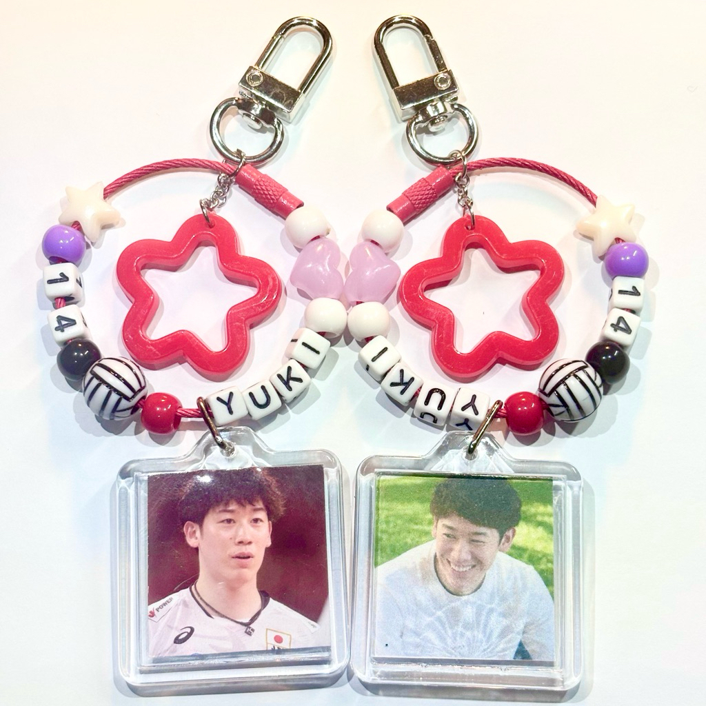 [READY STOCK] KARABINER RYUJIN NIPPON TIMNAS VOLI JEPANG PUTRA KEYRING GANTUNGAN KUNCI Bag Charm Key