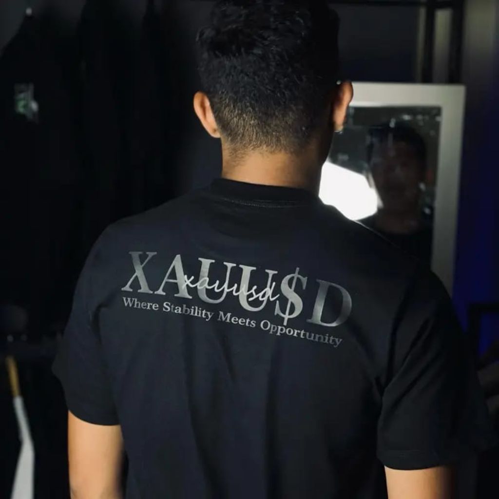 Kaos XAUUSD / Baju Distro XAUUSD / Pakaian Pria Dan Wanita / Atasan