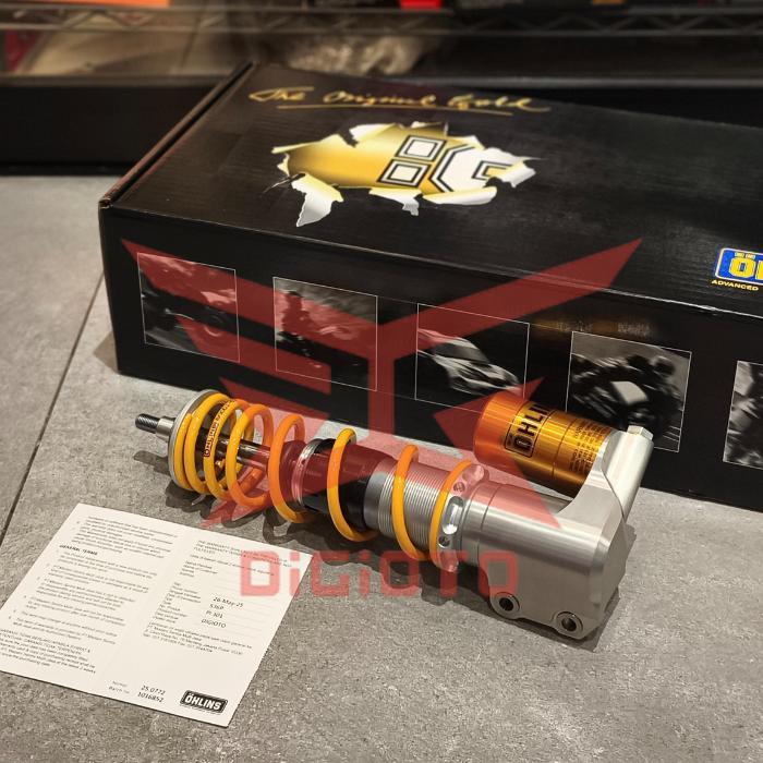 Shock Tabung OHLINS PI 301 & 302 Series Front & Rear Vespa Sprint Primavera S LX LXV 2V 3V Iget 125c