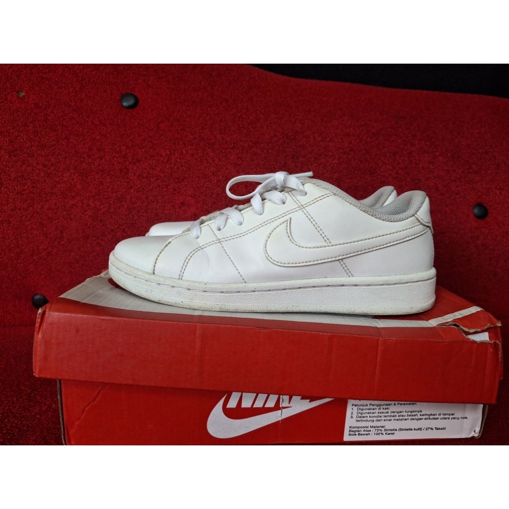 Nike court royale 2 full white