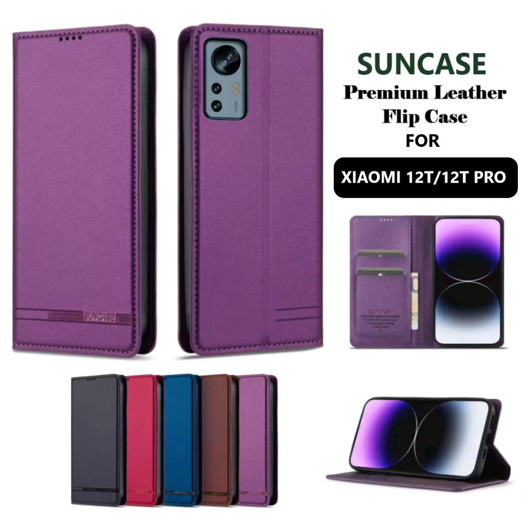 case hp for XIAOMI 12T / XIAOMI 12T PRO Premium flip wallet Flip case Magnet Casing flip cover silik