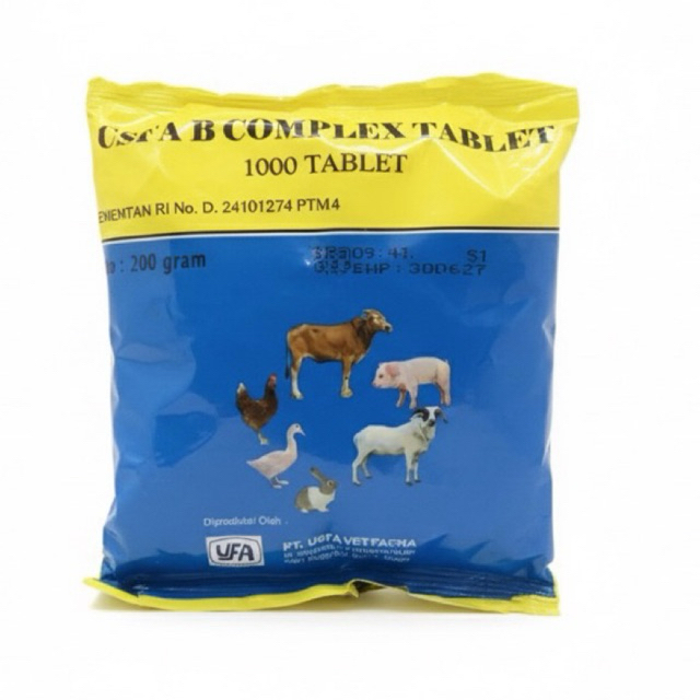 vitamin B complex ikan dan hewan