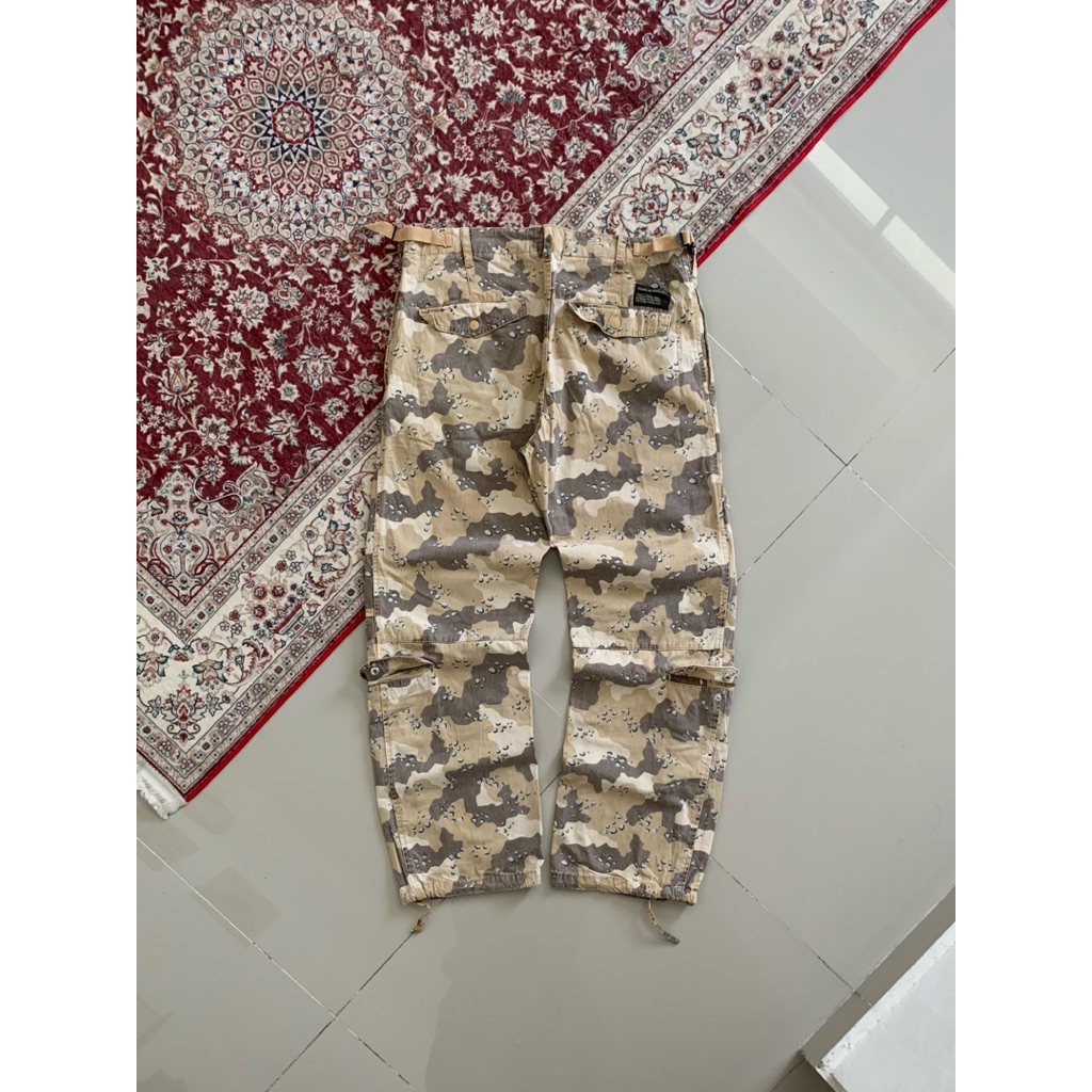 Vintage Stussy Gear Multipocket Chocochips Trousers