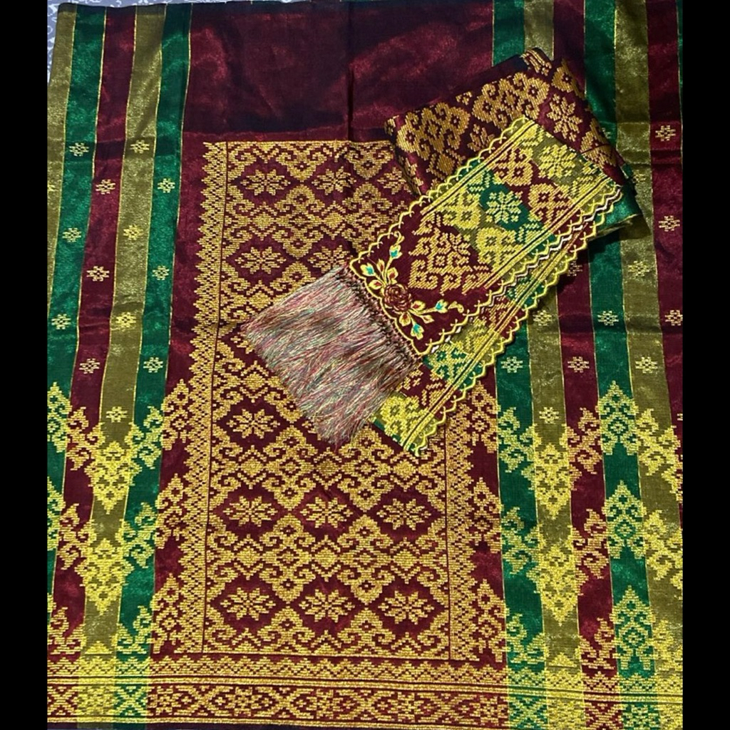 Songket Siak Asli - Tenun Tradisi Eksklusif Authentic Siak Royal Songket