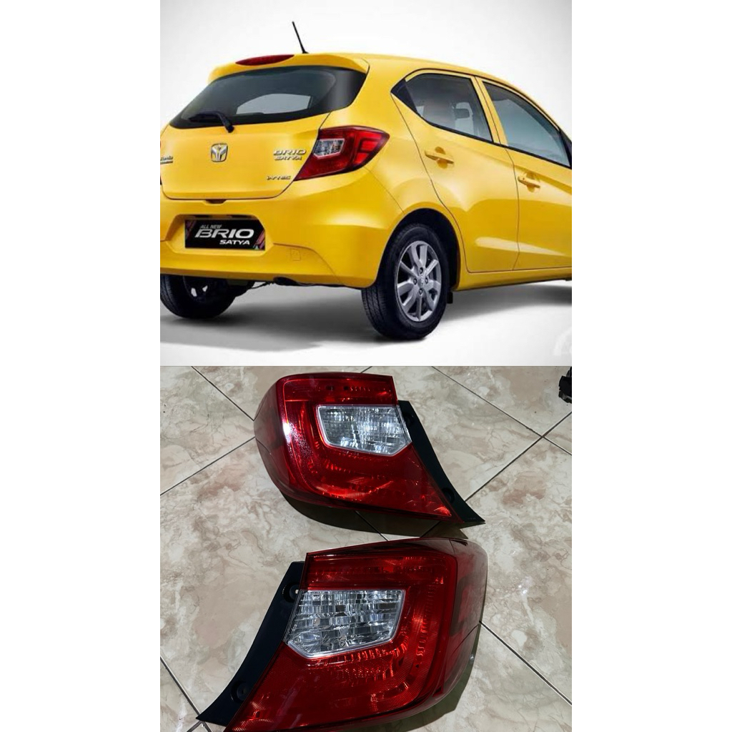 stoplamp lampu belakang honda brio