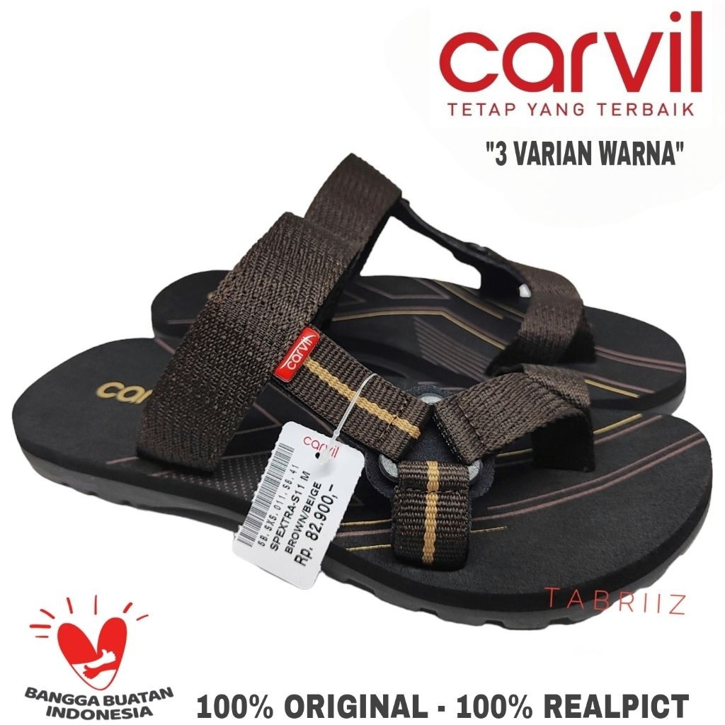 Sandal CARVIL Pria Sandal Carvil Spextra Sandal Jepit slide Carvil - ORIGINAL