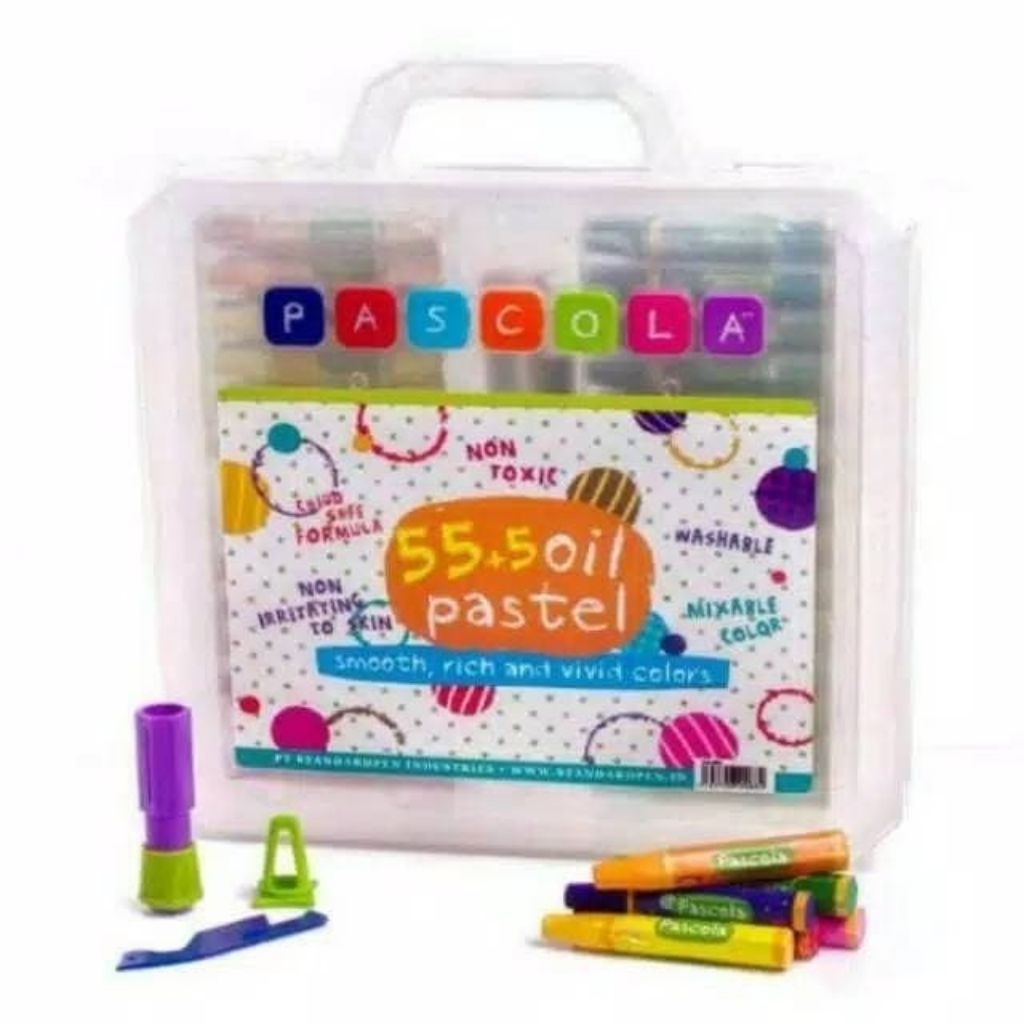 Crayon Oil Pastel Pascola isi 55+5 Murah