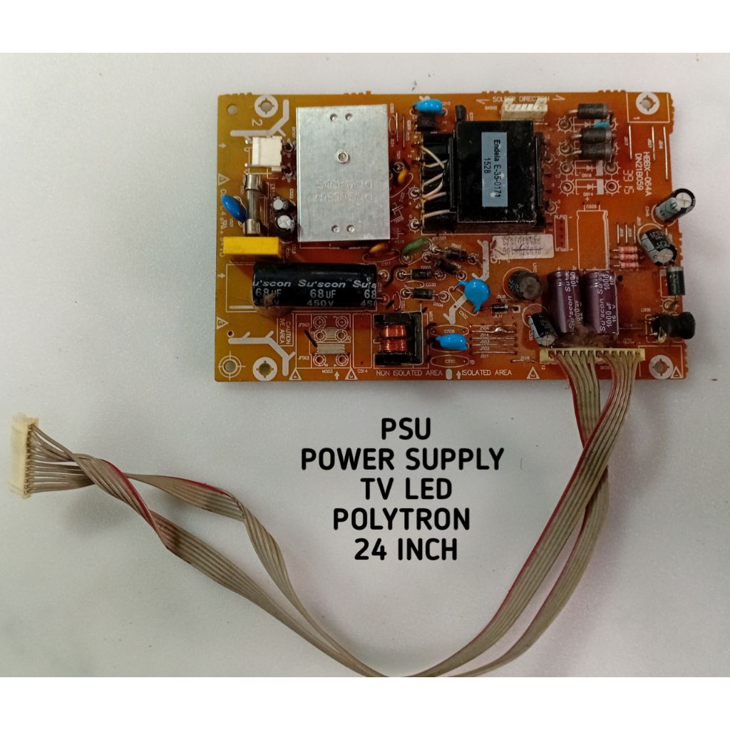 PSU POWER SUPPLY TV LED POLYTRON 24 INCH NORMAL