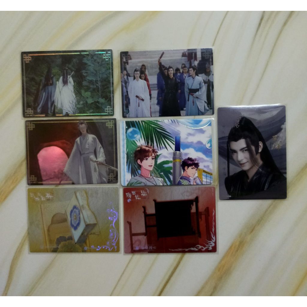 READY PHOTOCARD OFFICIAL THE UNTAMED WANGYIBO & XIAOZHAN