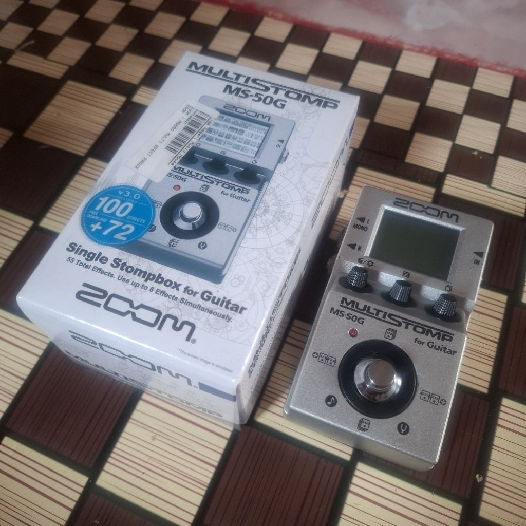 Efek Gitar Zoom Ms50g