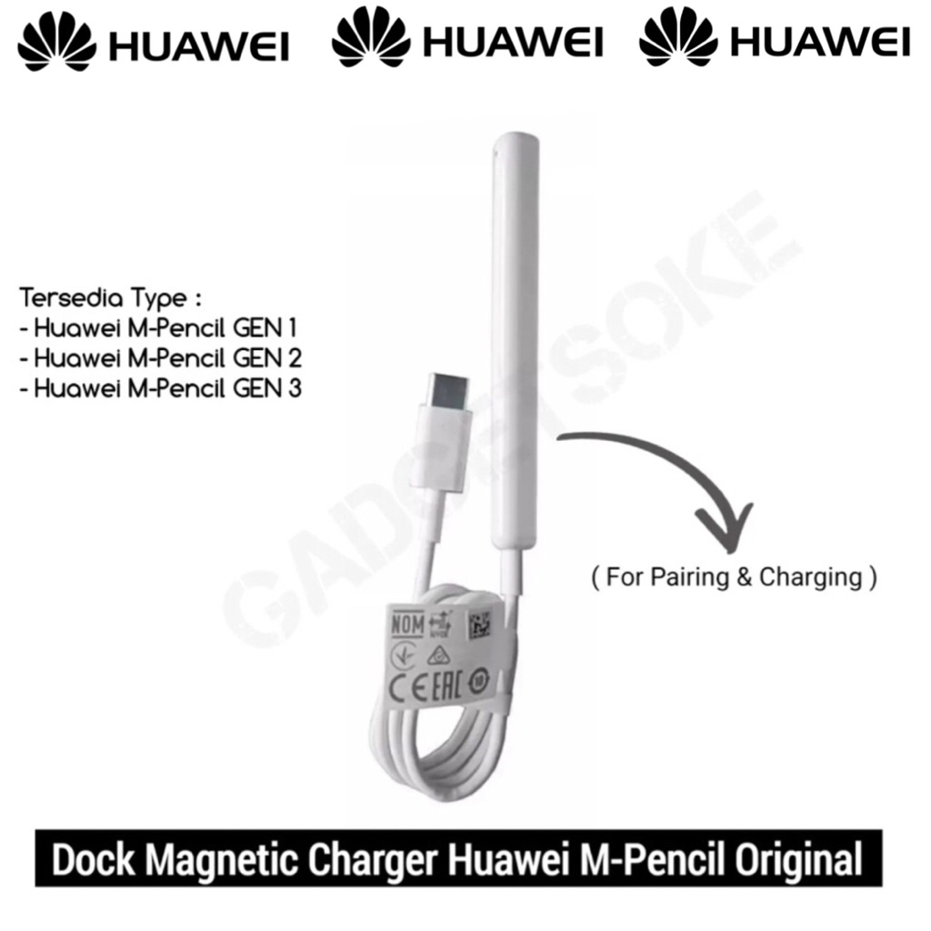 Huawei Charger M pencil Pencil Huawei M Pencil GEN 1, Huawei M Pencil GEN 2, Huawei M Pencil GEN 3 o