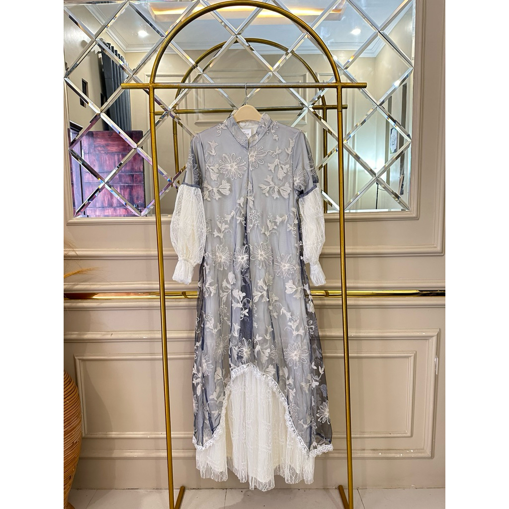 Gamis Dress Set Kondangan LFY