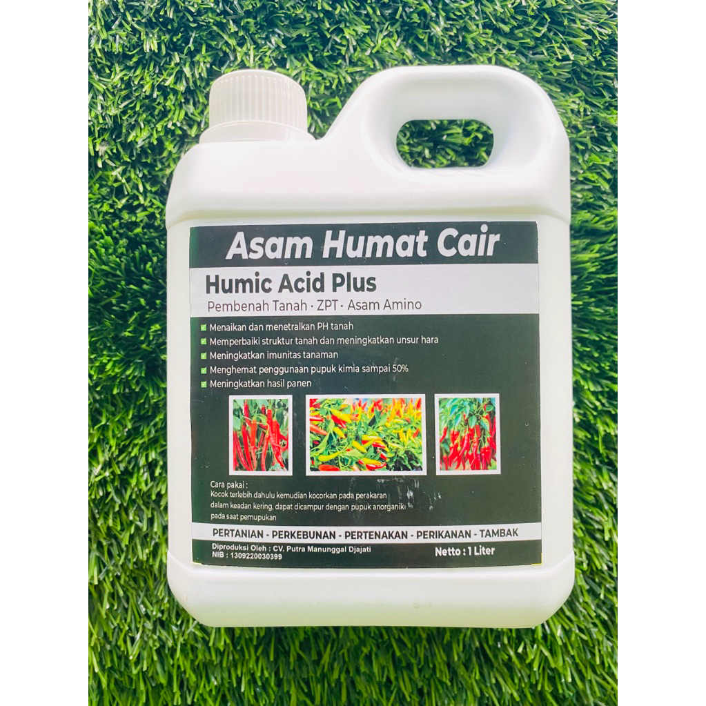 PUPUK ASAM HUMAT CAIR 1 Liter || pupuk organik asam hummat cair
