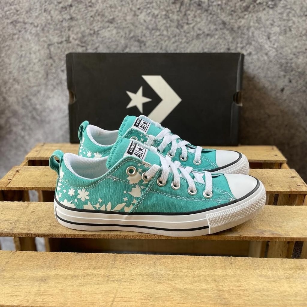 Sepatu Sneakers Converse Ctas Madison Washed Teal