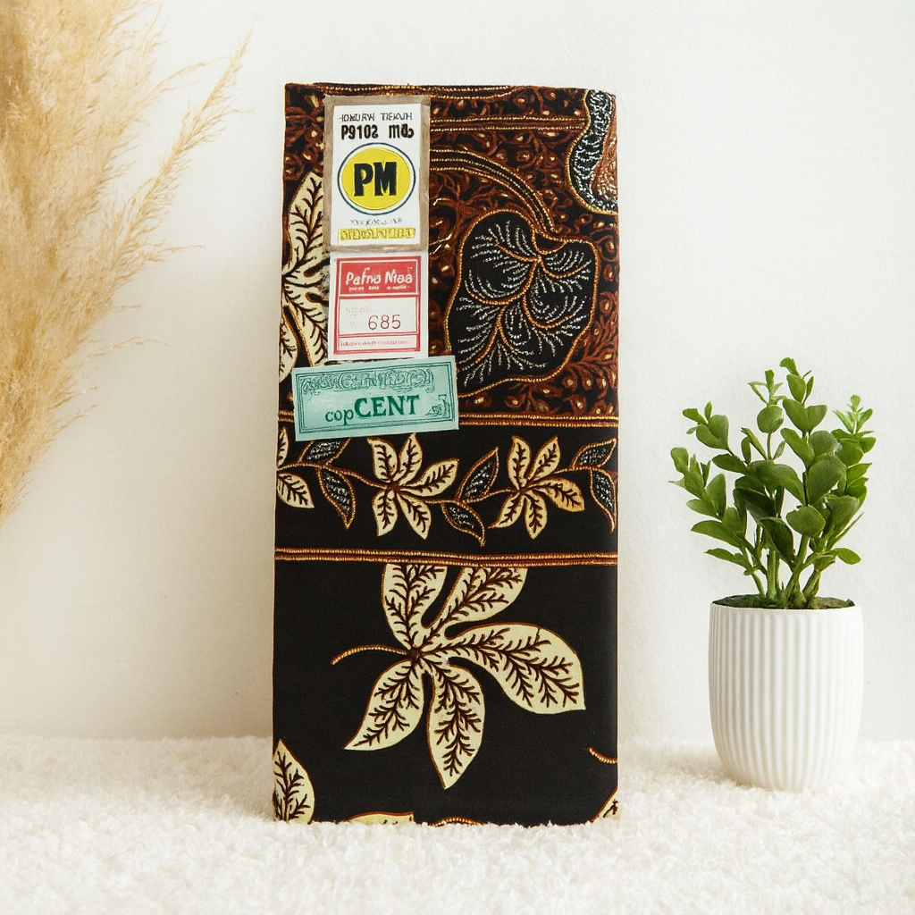 Sarung Batik PM Kuning / Sarung Pulau Mas