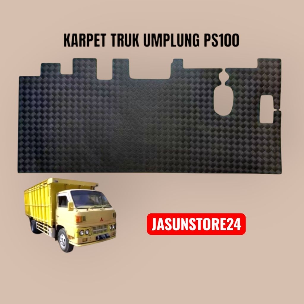Karpet Mobil truk umplung ps100 Alas Kaki Kabin Truck 100ps umplung