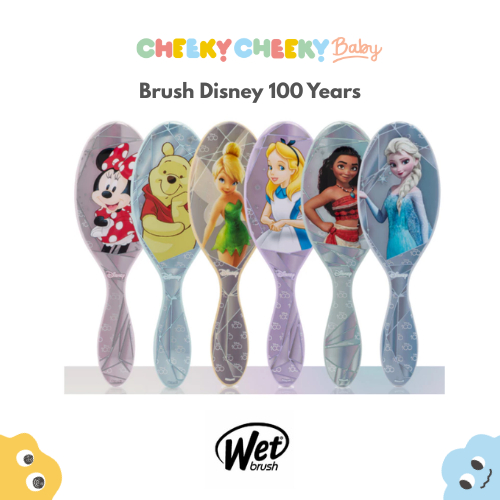 The Wet Brush Disney 100 Years - Sisir bayi dan anak disney