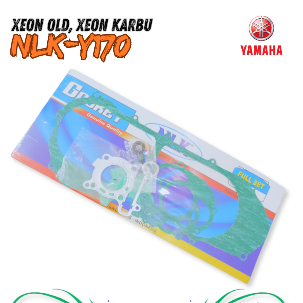 paking set xeon gt 125 - packing full set yamaha xeon karbu - gasket 44D NLK