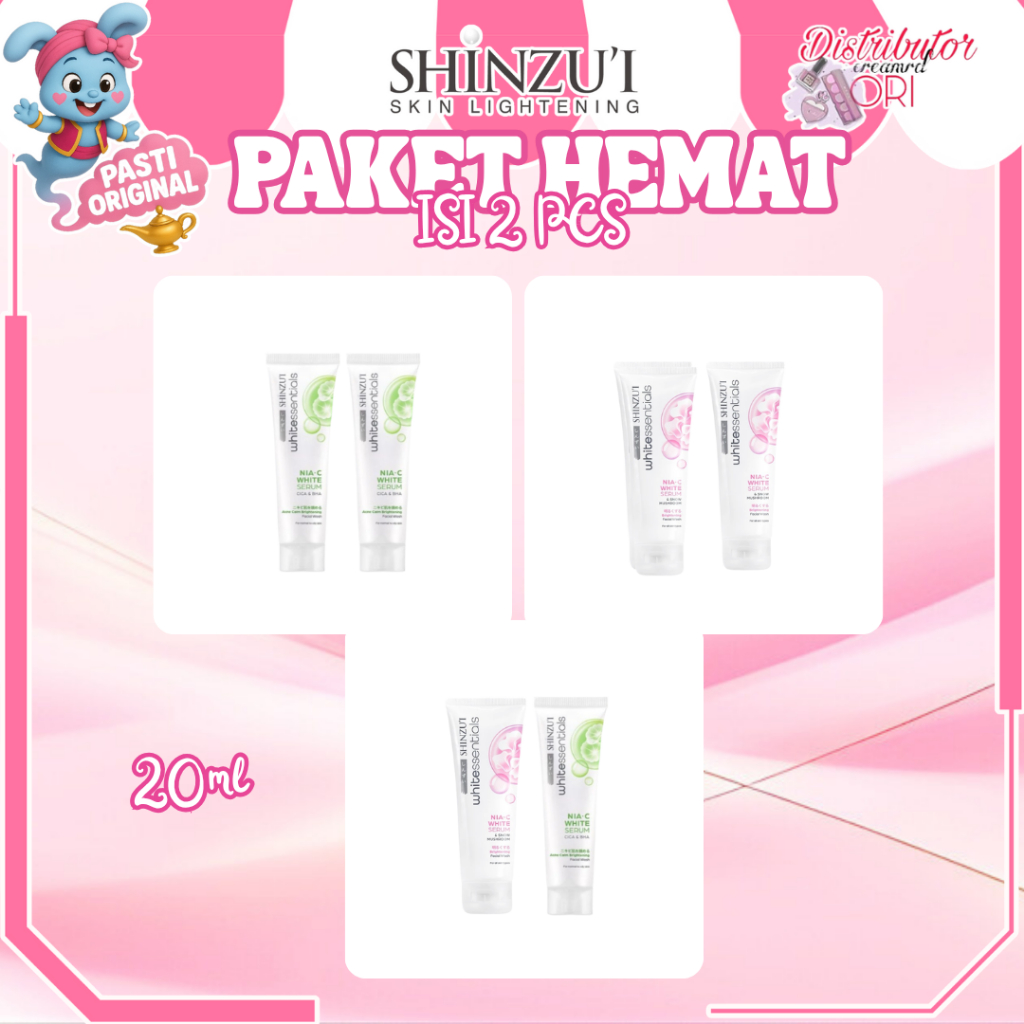 Paket isi 2 SHINZUI FACIAL WASH  Bundle Bundling Hemat SABUN CUCI MUKA KECIL MUSHROOM ISI 2 20ML | B