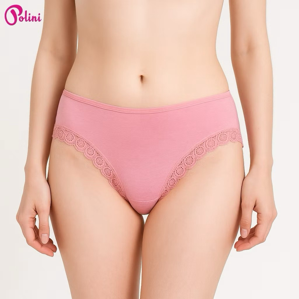 TSC- CELANA DALAM WANITA POLINI HIGH QUALITY CD PEREMPUAN LIST RENDA POLINI 3988