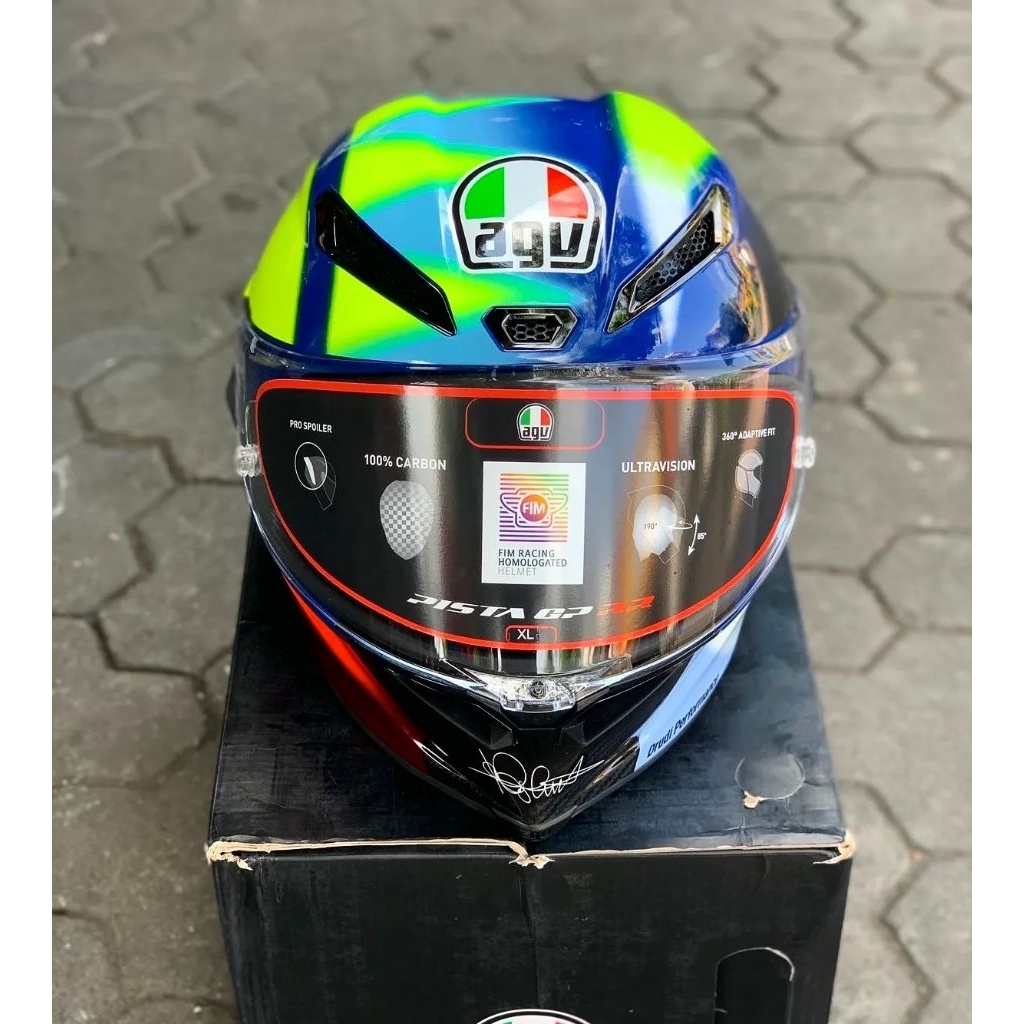 HELM FULLFACE AGV PISTA GPRR SOLELUNA 2021