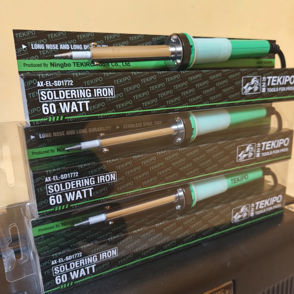 TEKIRO/TEKIPO SOLDER LISTRIK 40W / 60W SOLDER IRON 40 60 WATT - tekiro