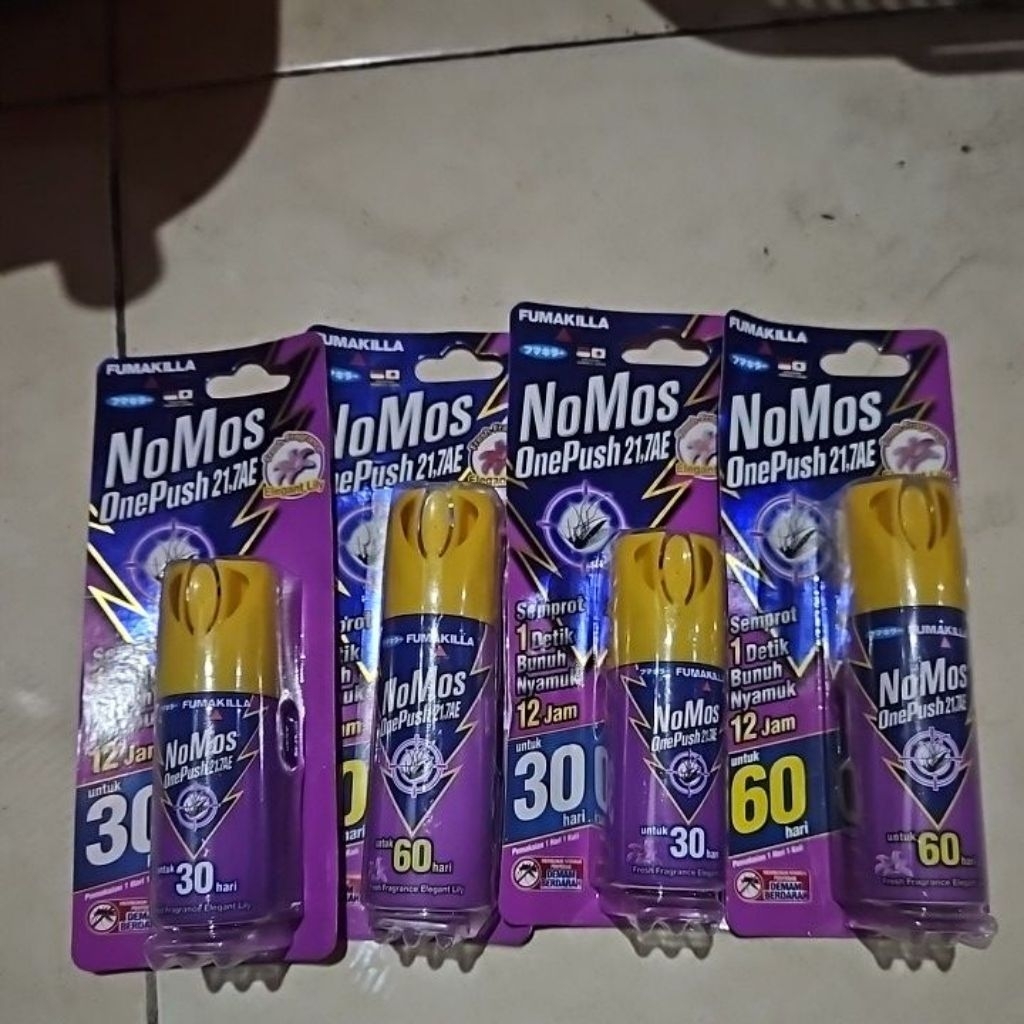 Nomos one push 1 detik bunuh nyamuk 12 jam
