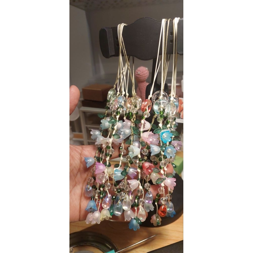 hiasan hp, gantungan hp fairy