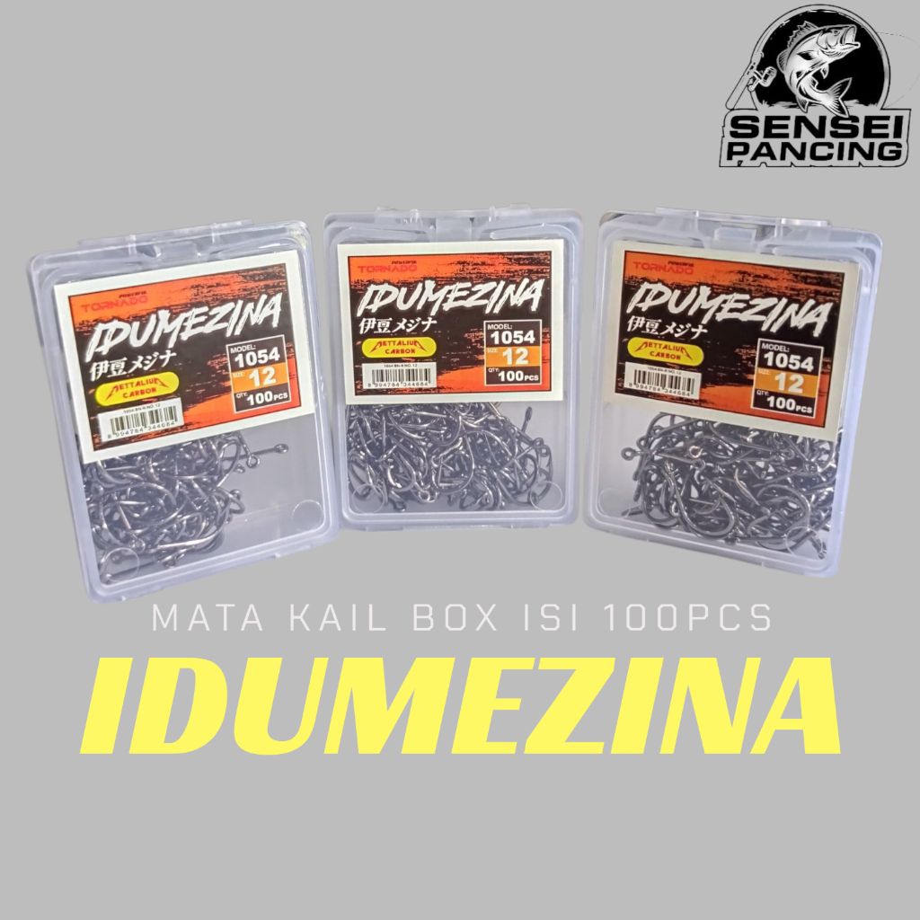MATA KAIL PANCING BOX TORNADO IDUMEZINA 1054 ISI 100 PCS METALIUM CARBON