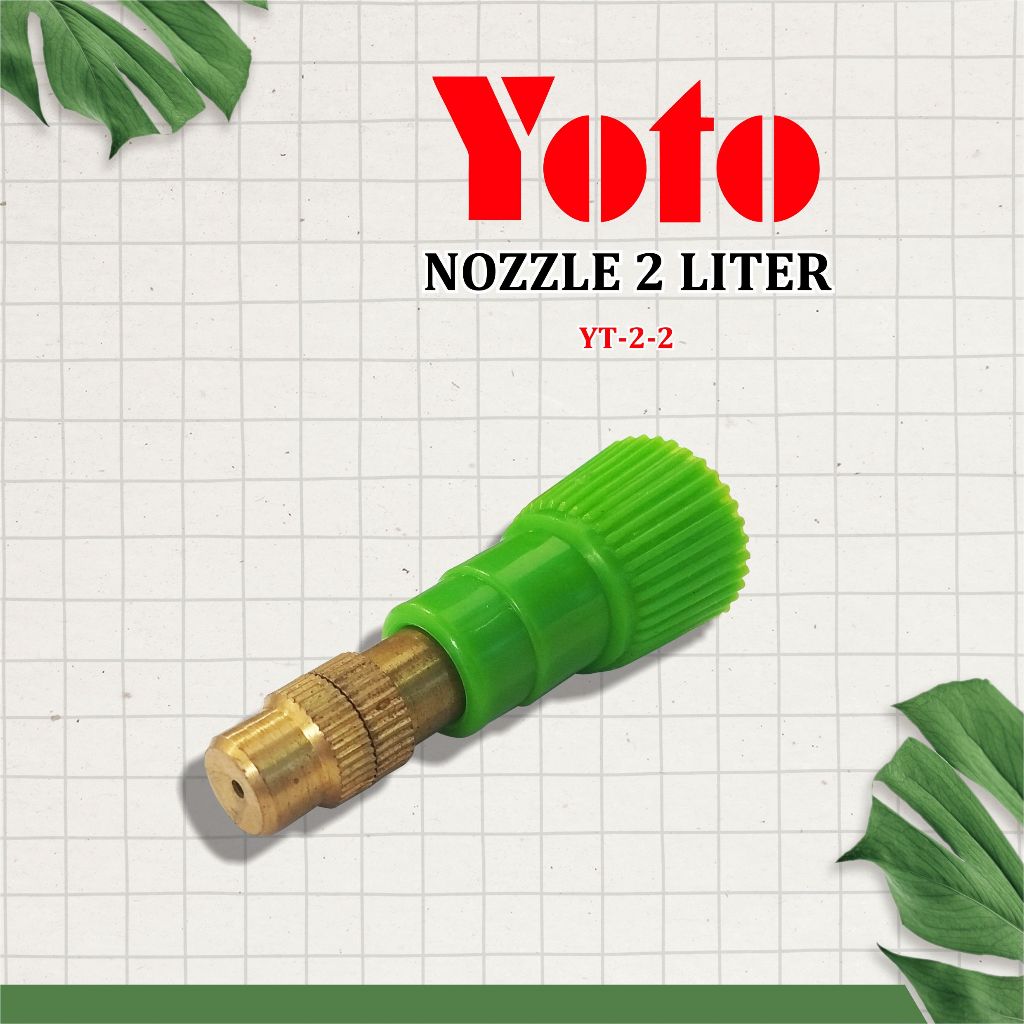 Nozzle Yoto 2 Liter (YT-2-2) - Sparepart Sprayer Manual