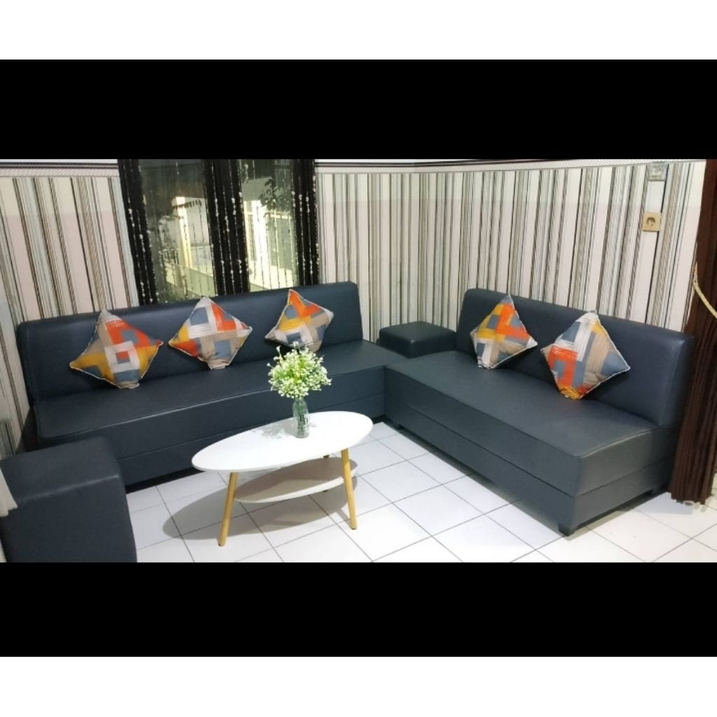 Sofa cafe/sofa tunggu Minimalis panjang 180cm