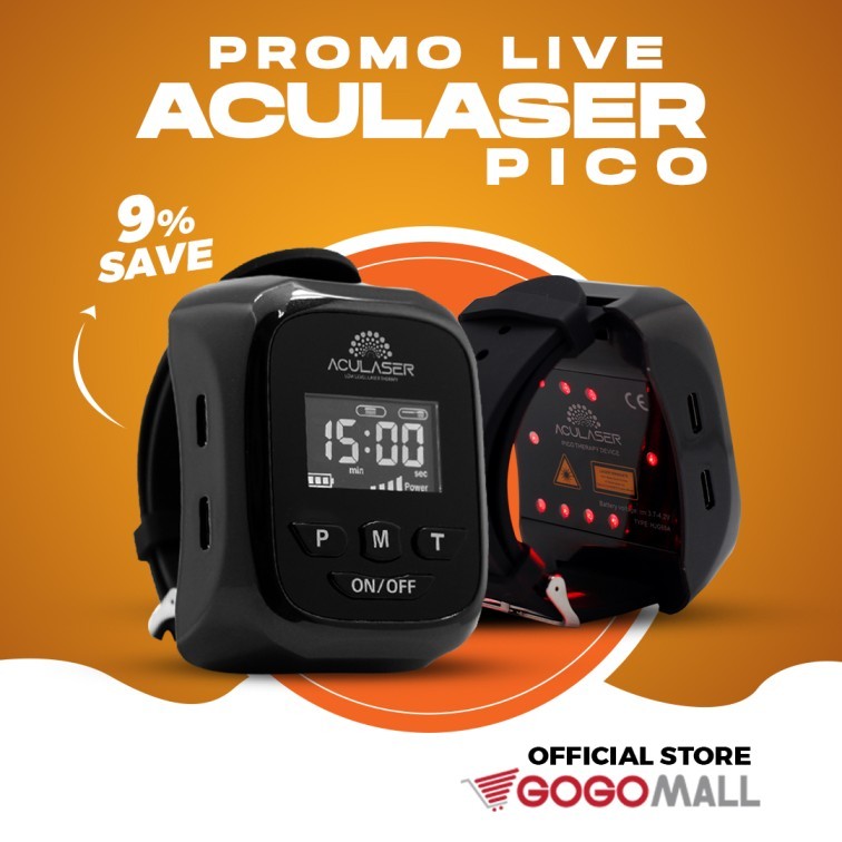 (PROMO LIVE) ACULASER PICO - TERAPI TEKNOLOGI LASER UNTUK DIABETES HIPERTENSI KOLESTEROL GULA DARAH 