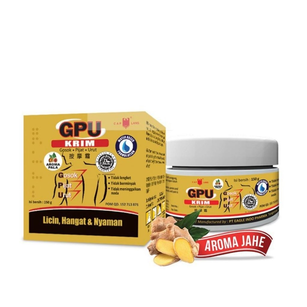 GPU KRIM SEREH 60GR | GPU KRIM SEREH 150GR | GPU KRIM PALA 150GR | GPU KRIM JAHE 60GR | GPU KRIM JAH