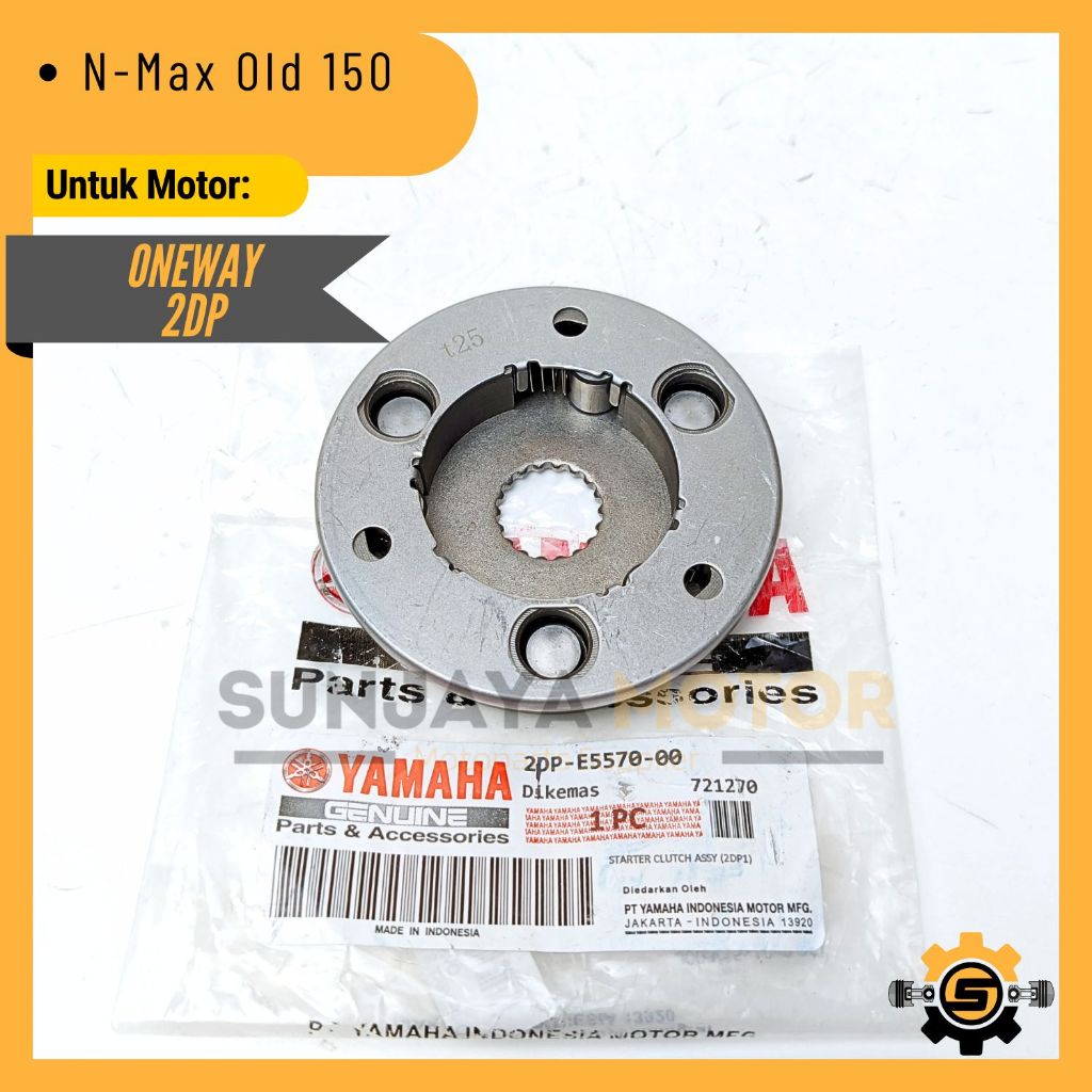 Rumah Pelor Stater Original Yamaha 2DP Oneway Starter NMax Old 150 One Way Onewey Otomatis Ori YGP