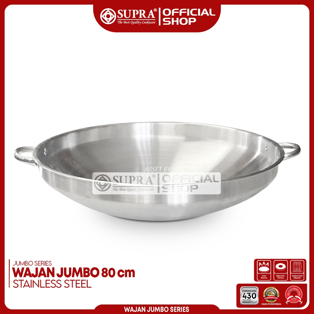 SUPRA PANCI Wajan Penggorengan kuali Jumbo Tanpa Tutup