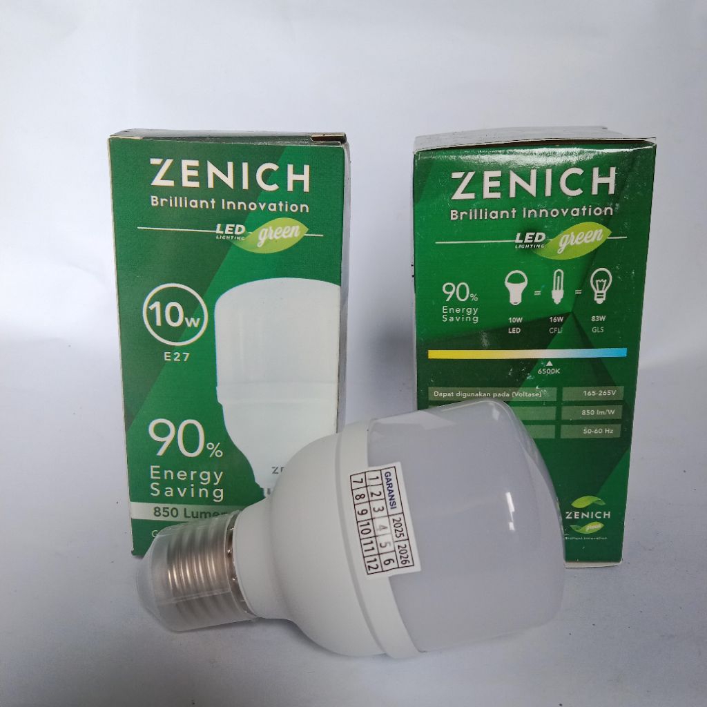 lampu LED zenich 10 wath murah